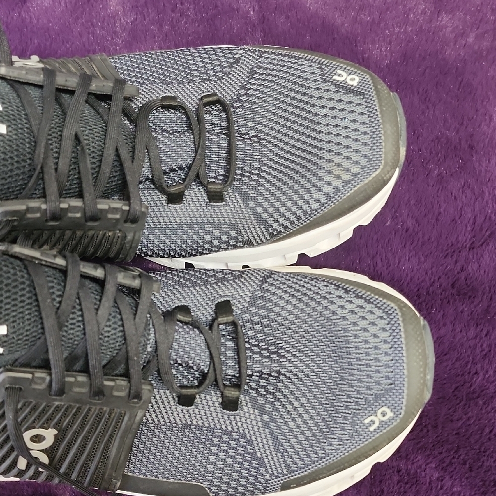 On Women's Black Sneakers sz 10.5 - Picture 6 of 13